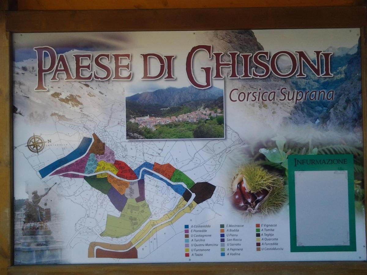 Lodge De Charme Avec Jacuzzi Ghisoni Экстерьер фото