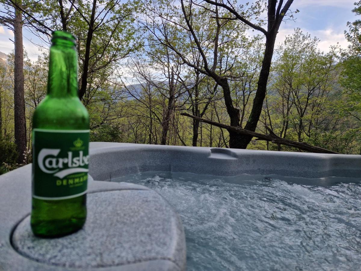 Lodge De Charme Avec Jacuzzi Ghisoni Экстерьер фото