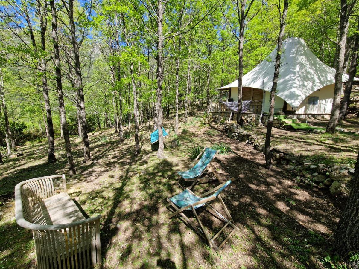 Lodge De Charme Avec Jacuzzi Ghisoni Экстерьер фото